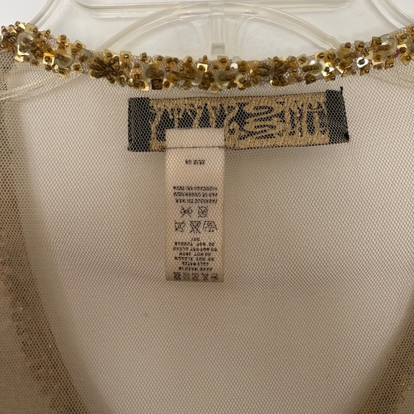 Original Miss Sixty Gold Sequin Top in Excellent condition. RARE! 👀✨ - Picture 6 of 7